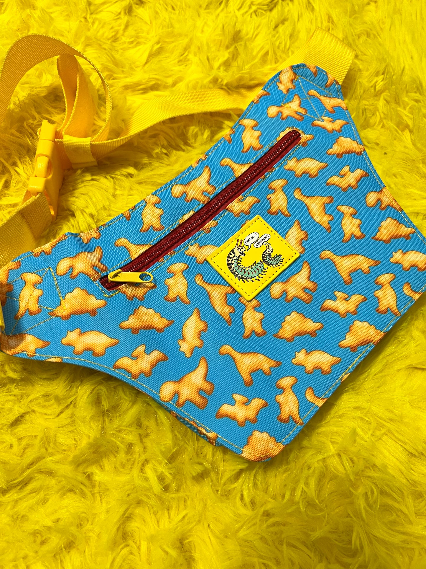 Dino nugget fanny pack