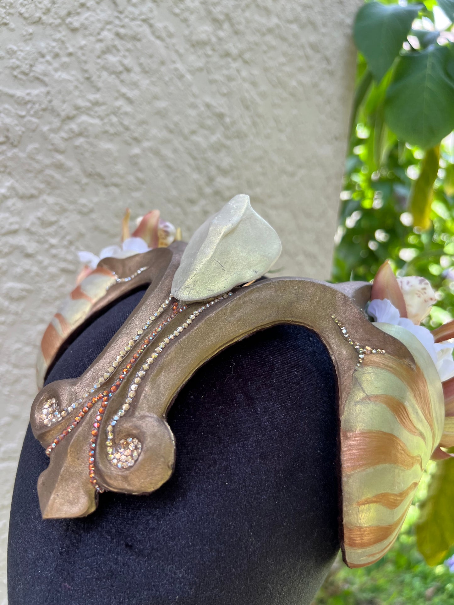 Gold Nautilus crown