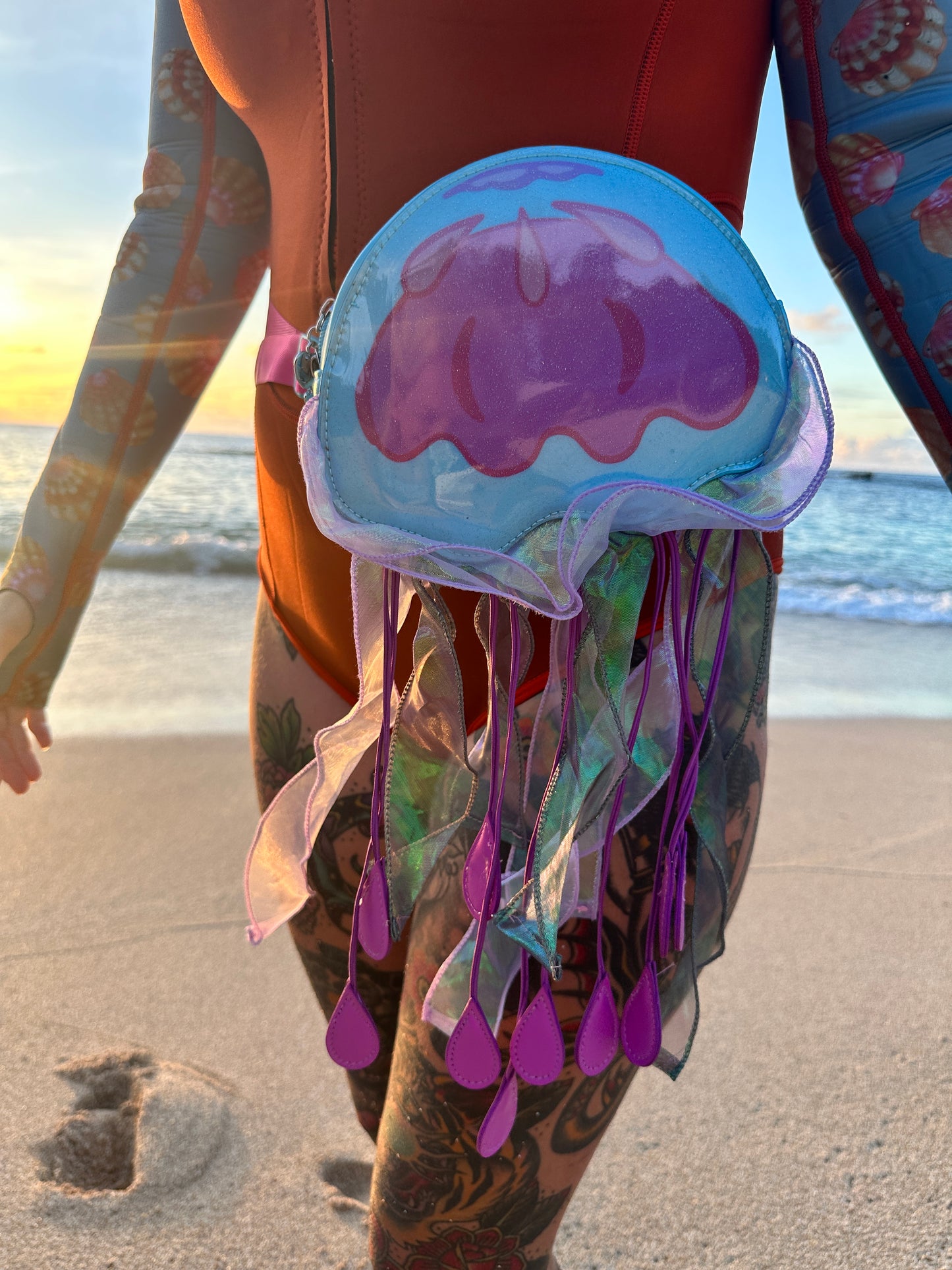 Jellyfish fanny pack