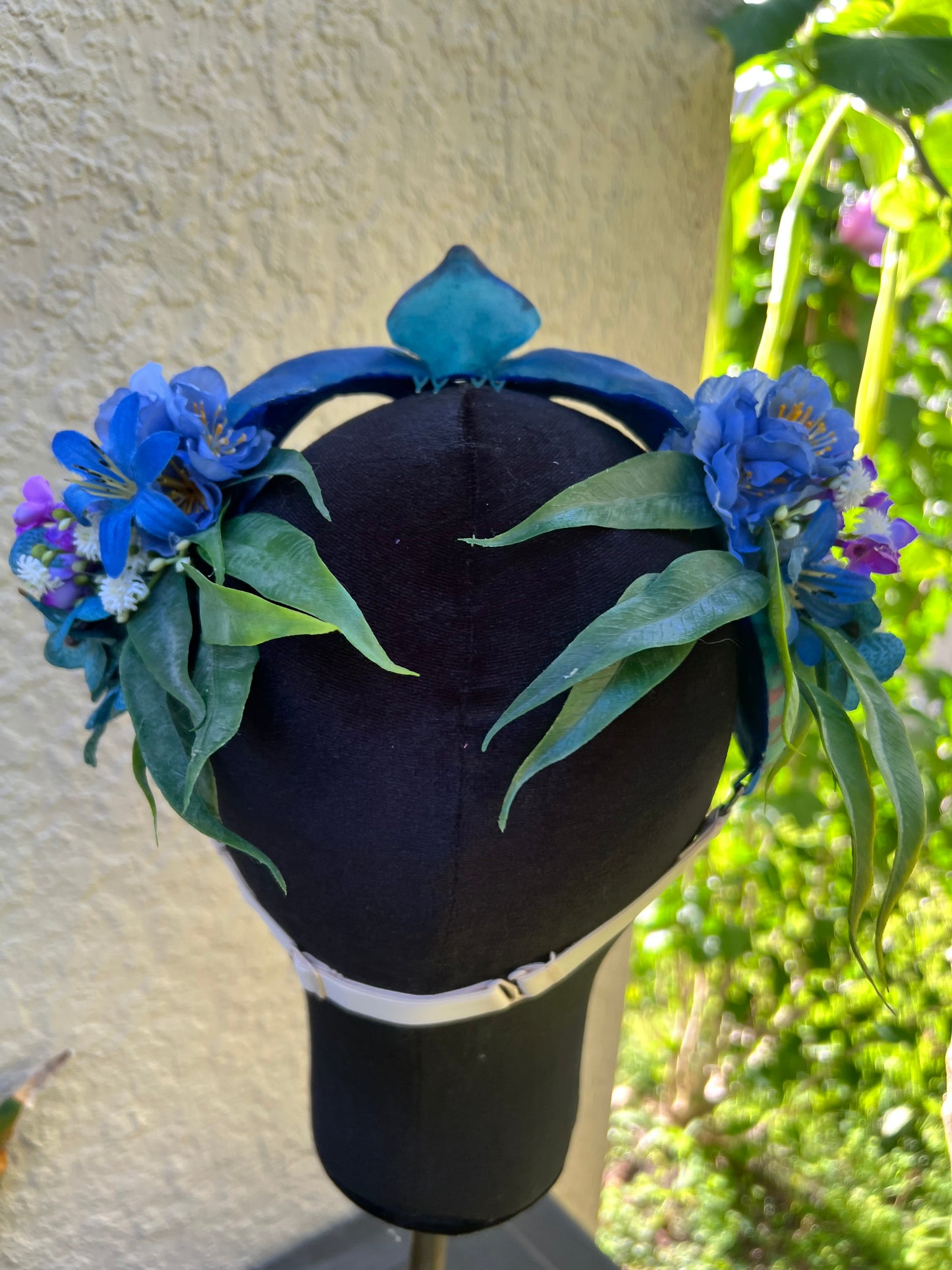 Blue/purple nautilus crown