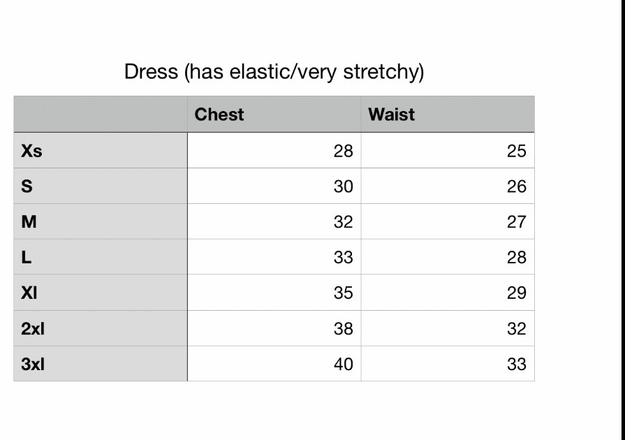 collection dress PRE ORDER