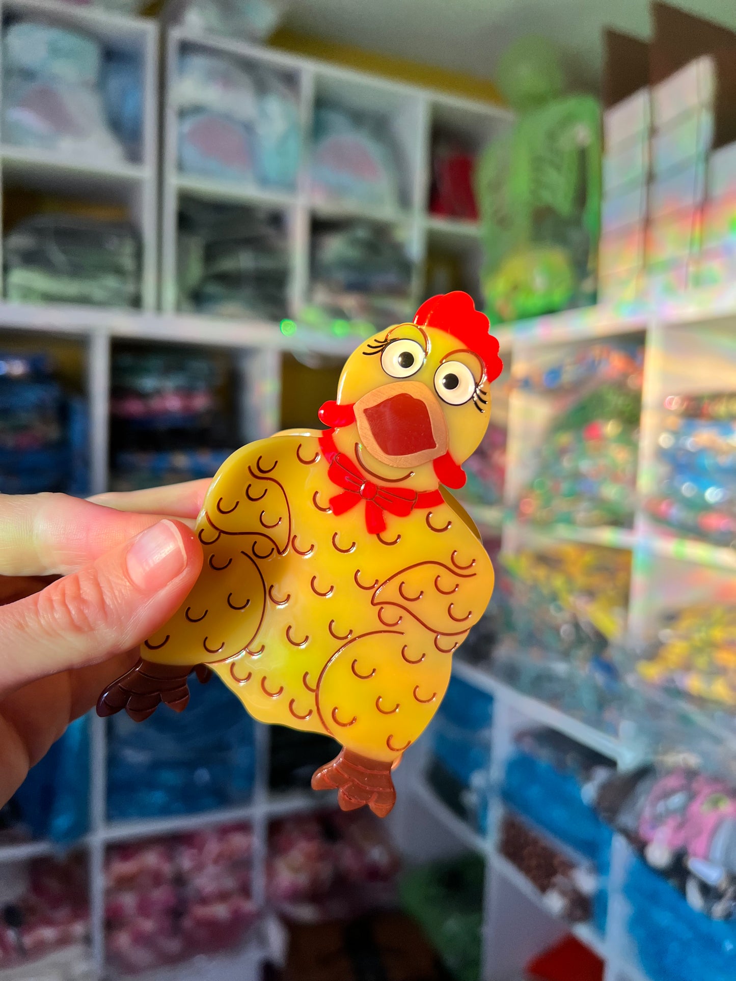 Chicken hair claw