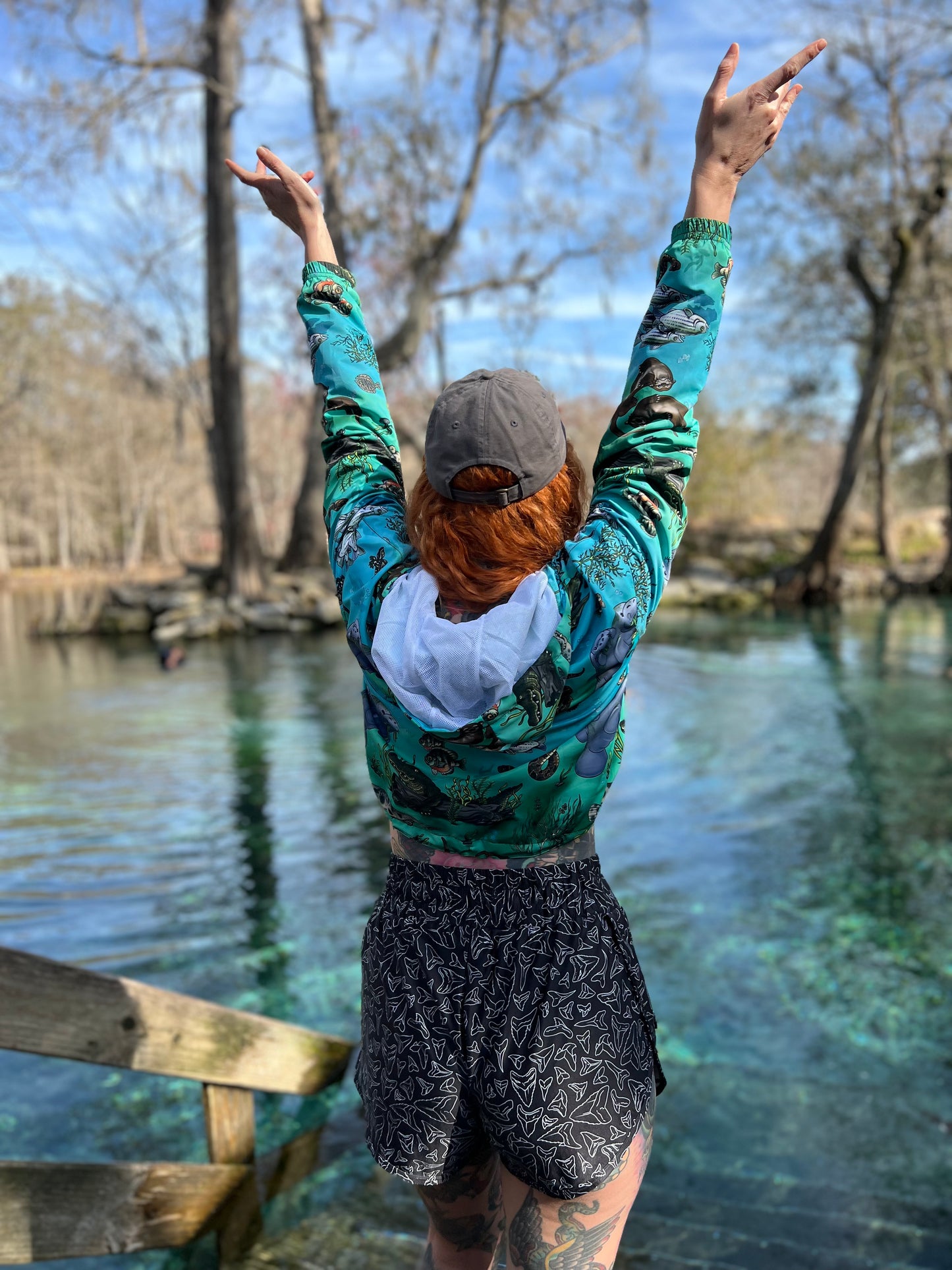 Springs Life cropped windbreaker