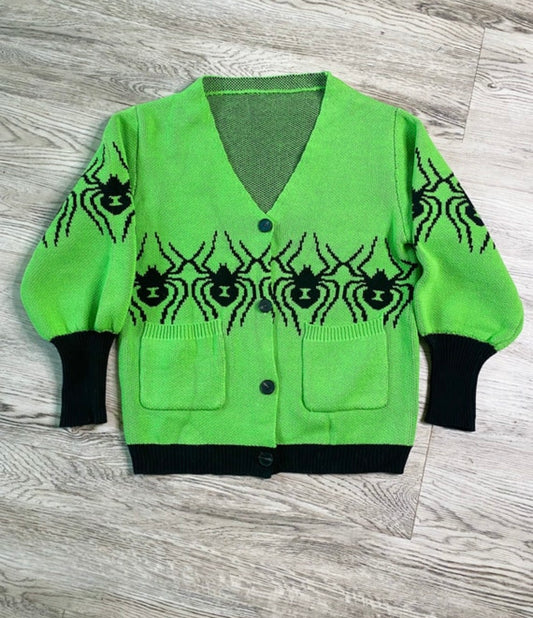 Spider Web Cardigan