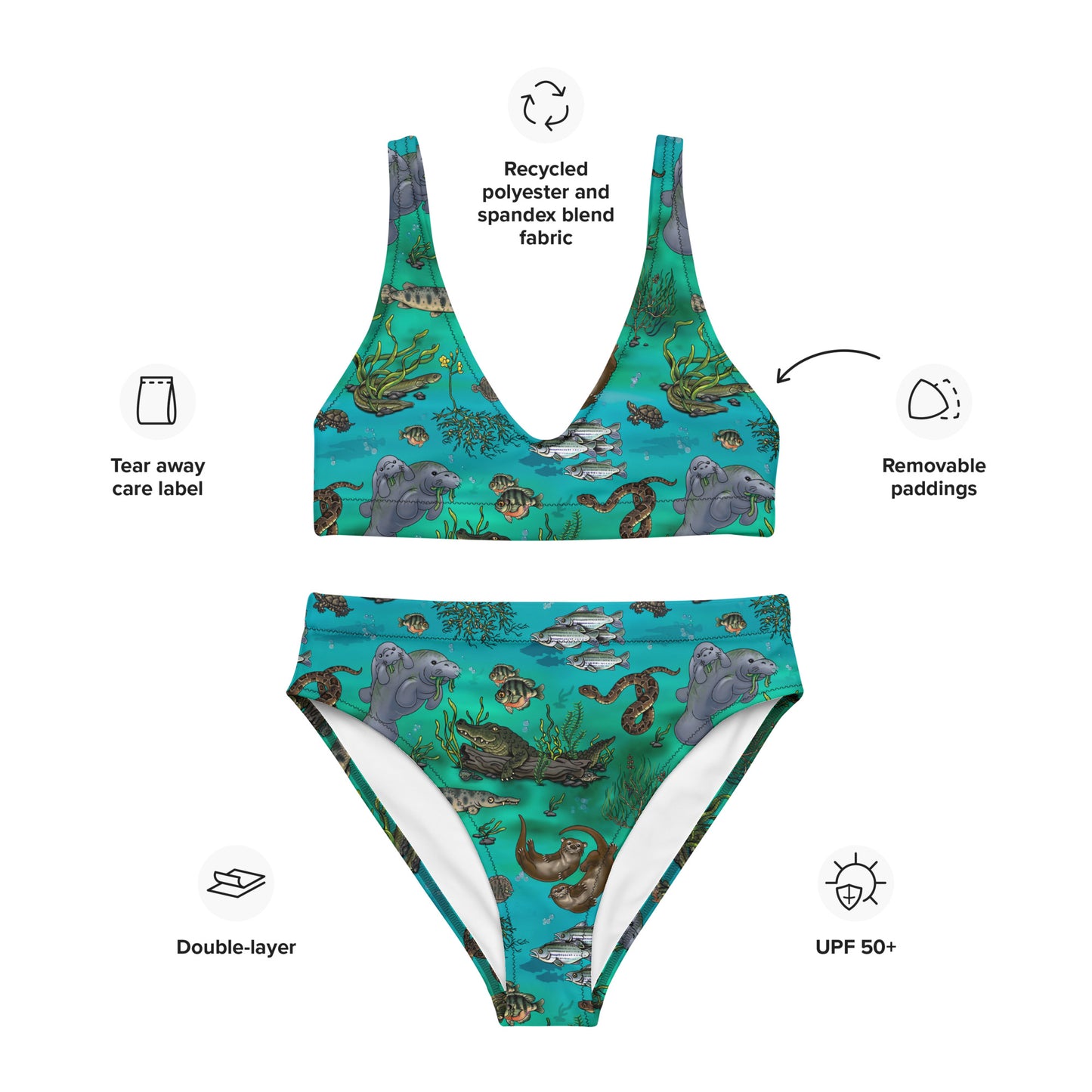 Springs Life high-waisted bikini