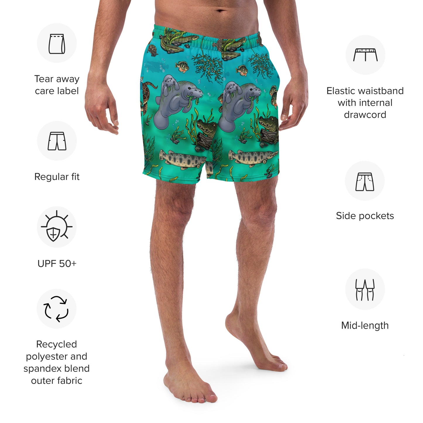 Springs Life swim trunks