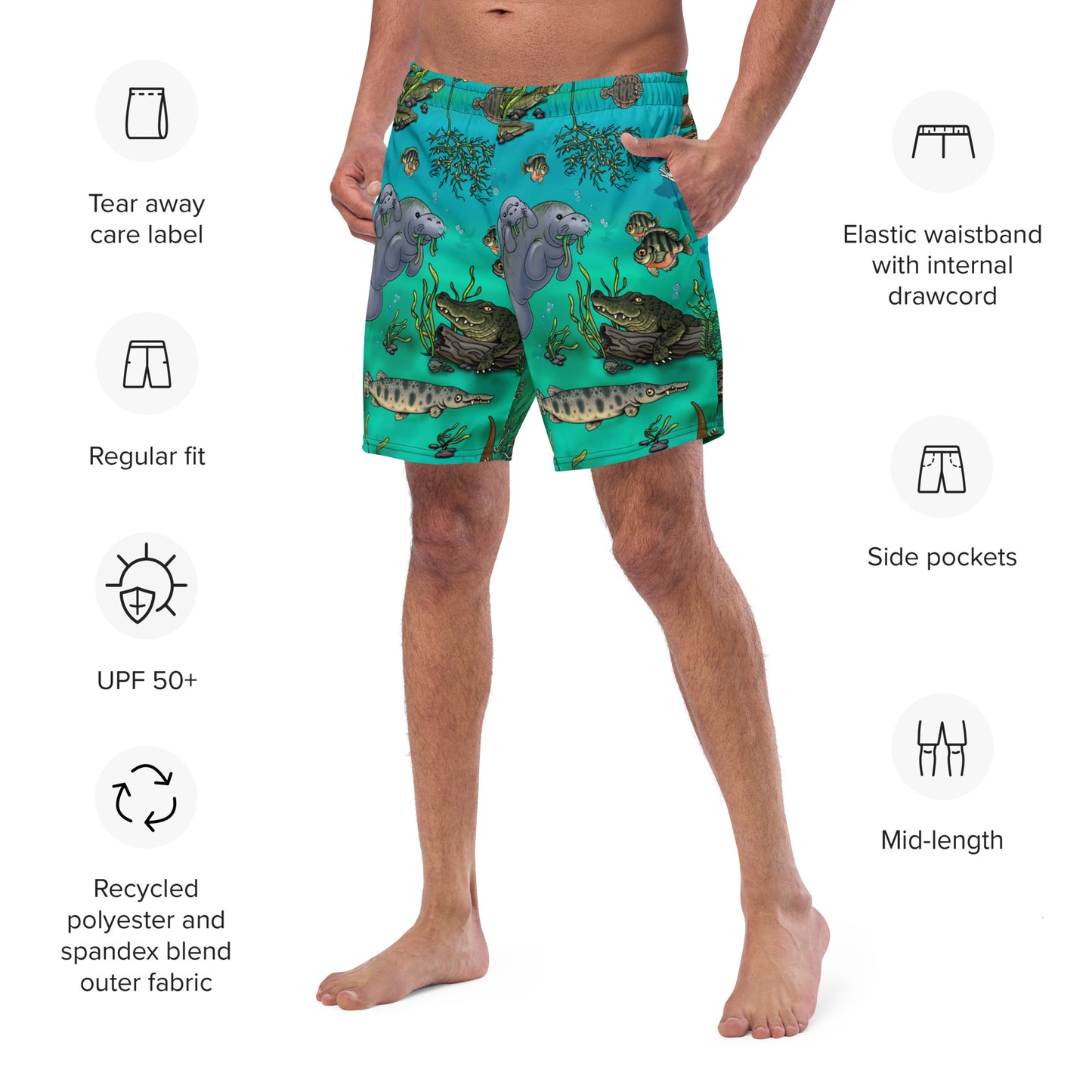 Springs Life swim trunks