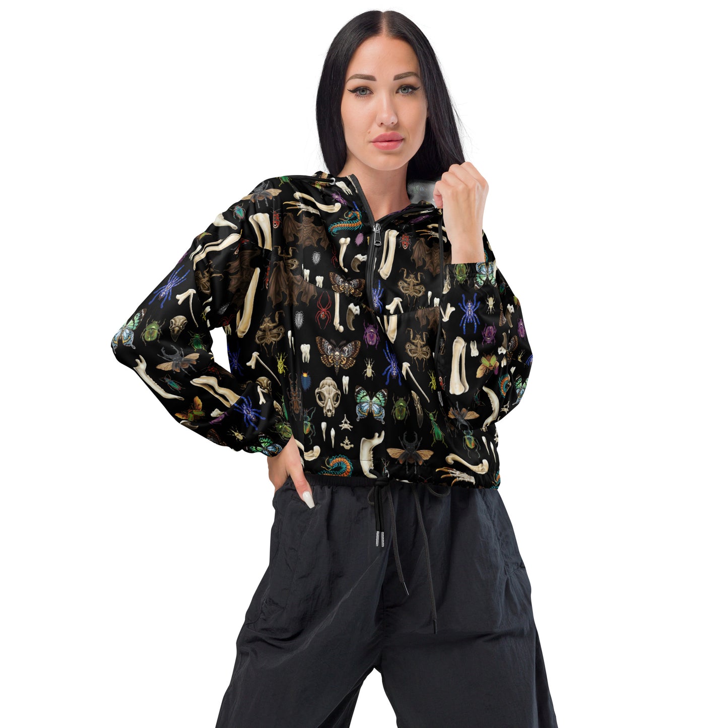 The Collection cropped windbreaker