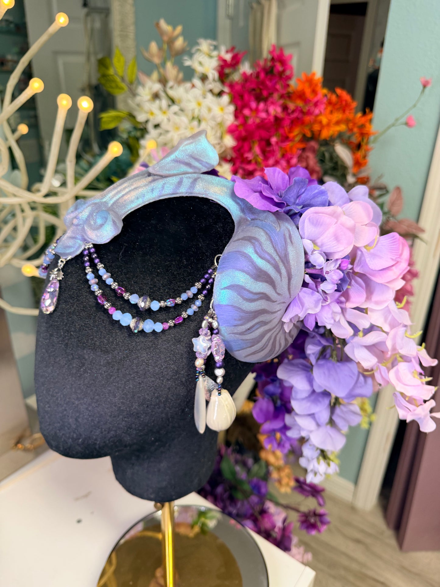 Purple Nautilus crown