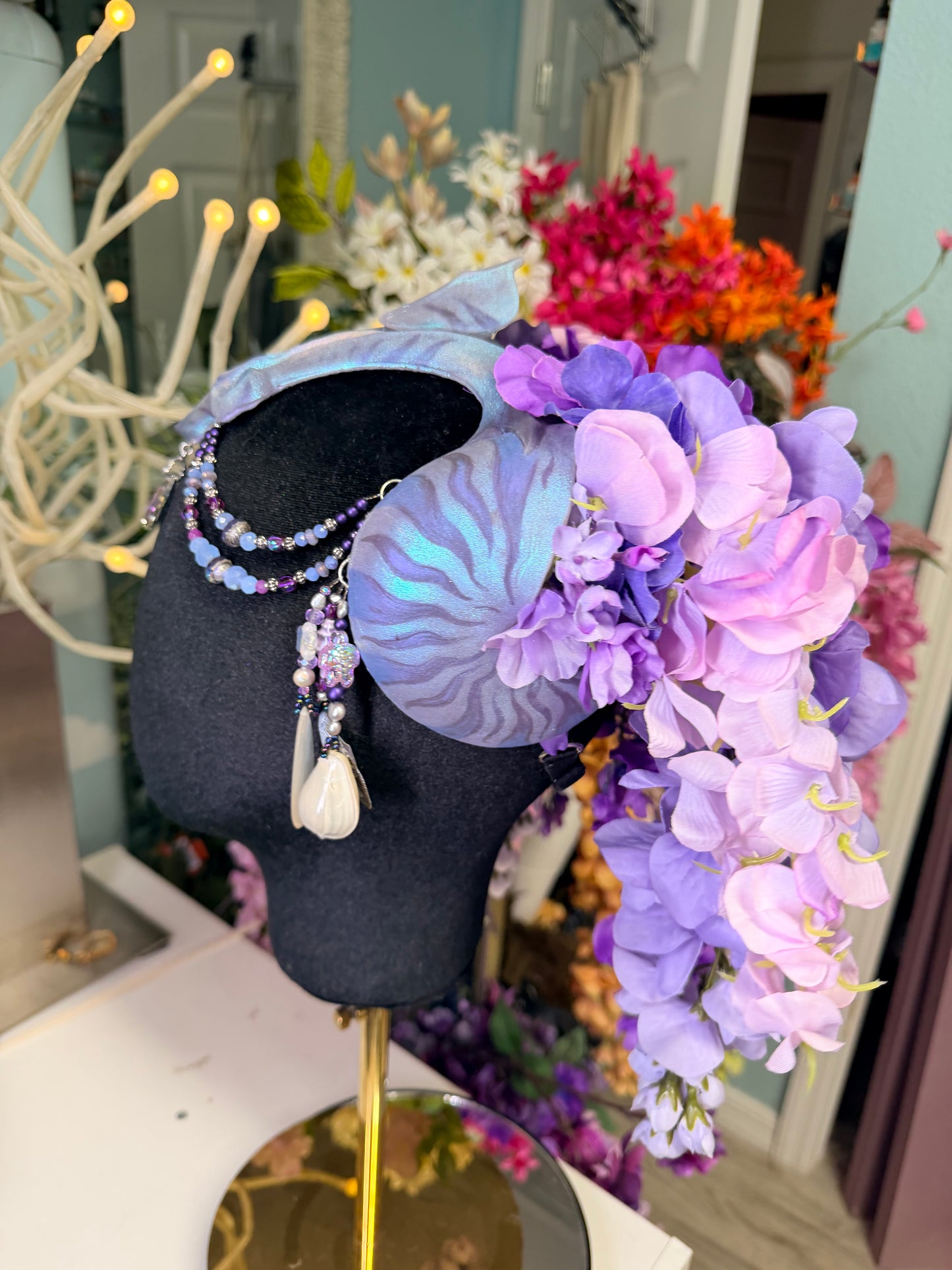 Purple Nautilus crown