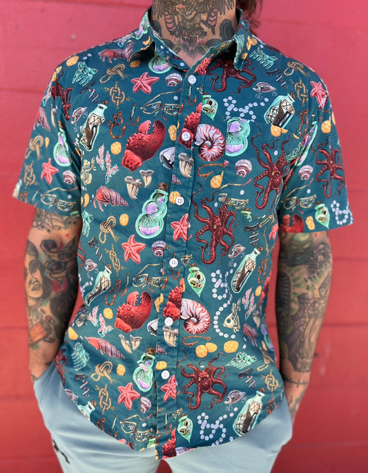 Sirens grotto button up presale