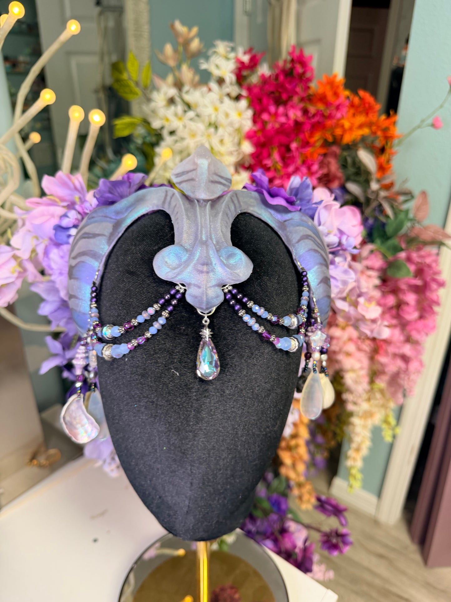 Purple Nautilus crown