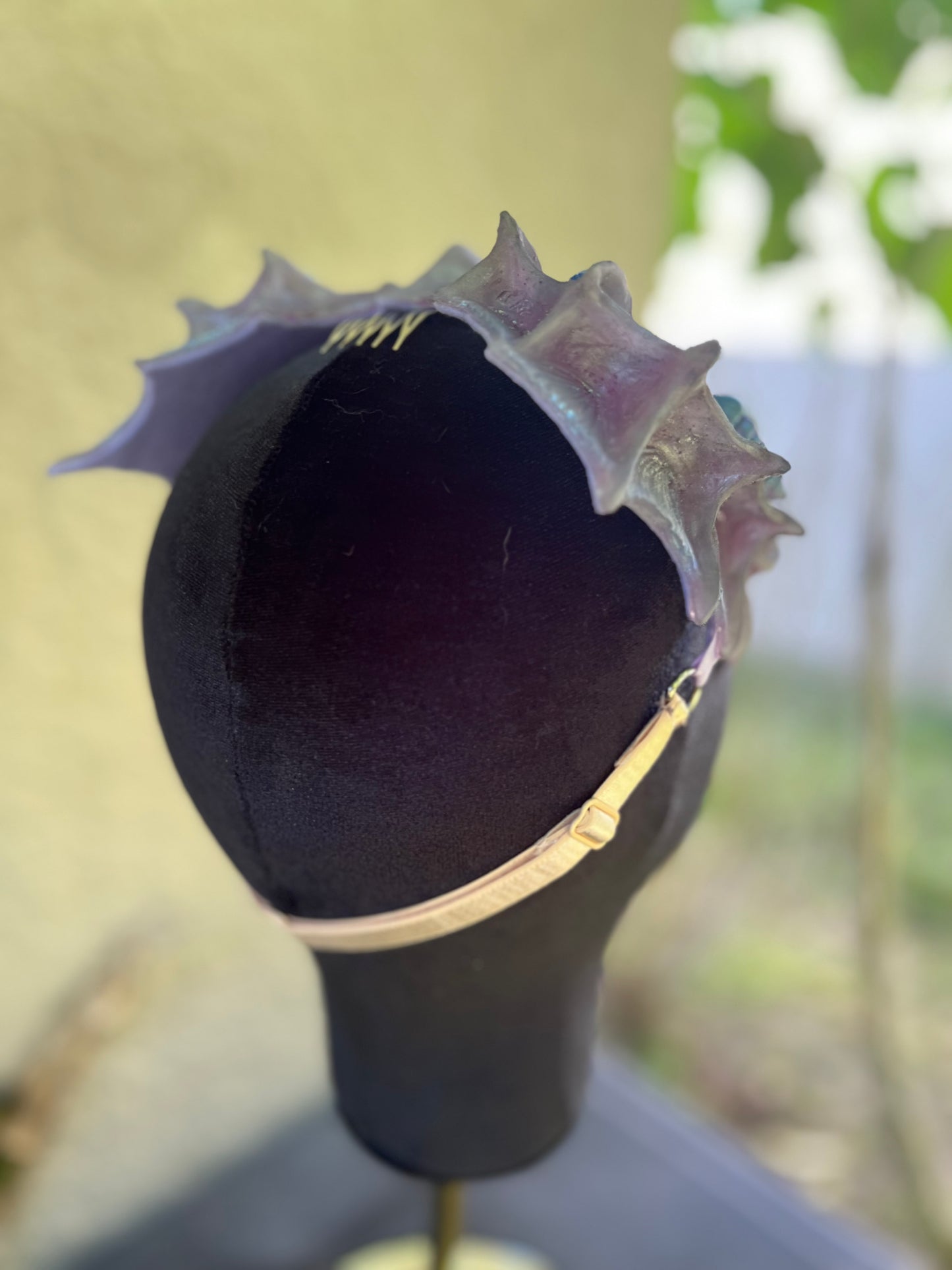 Lavender/purple Lorelei crown