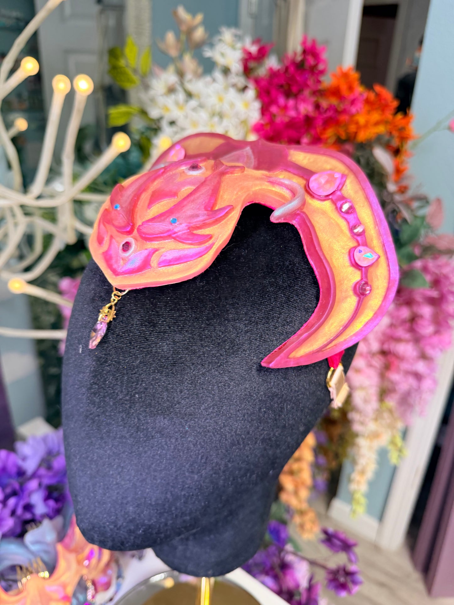 Pink/gold Echo crown