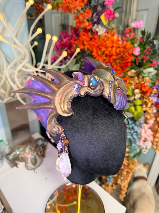 Bronze/purple Calypso Crown