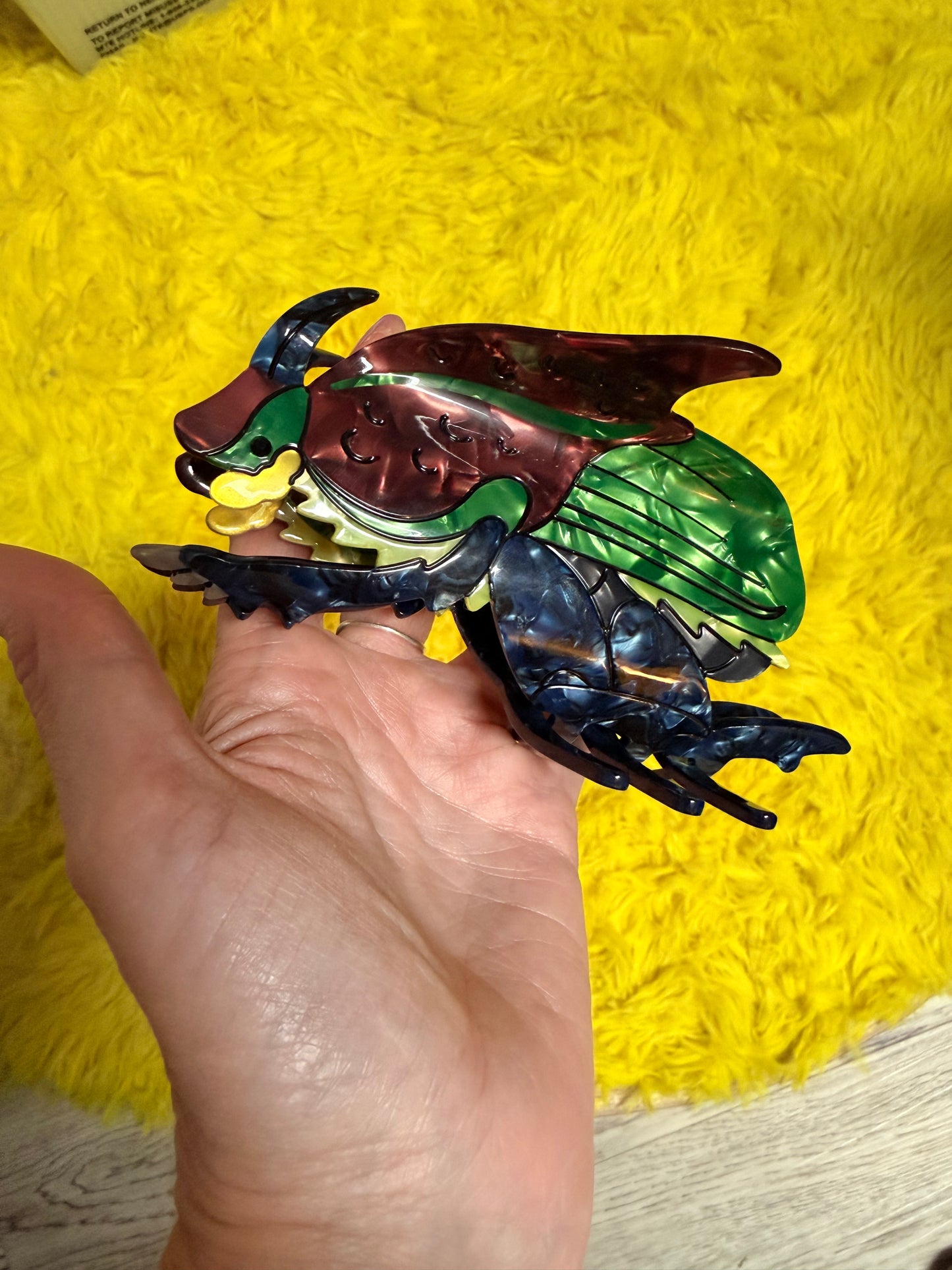 Pre order Dung beetle hair claw