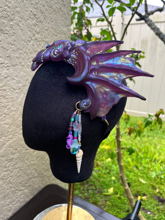 Purple color shift crown