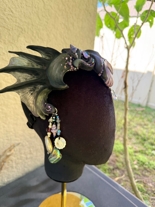 Black/silver/purple Calypso Crown