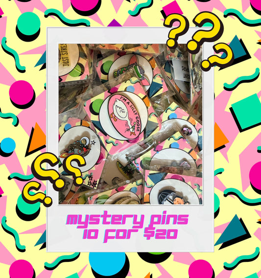 Mystery pin pack
