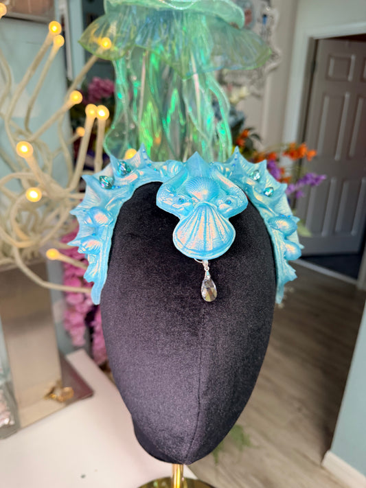 Blue Lorelei crown