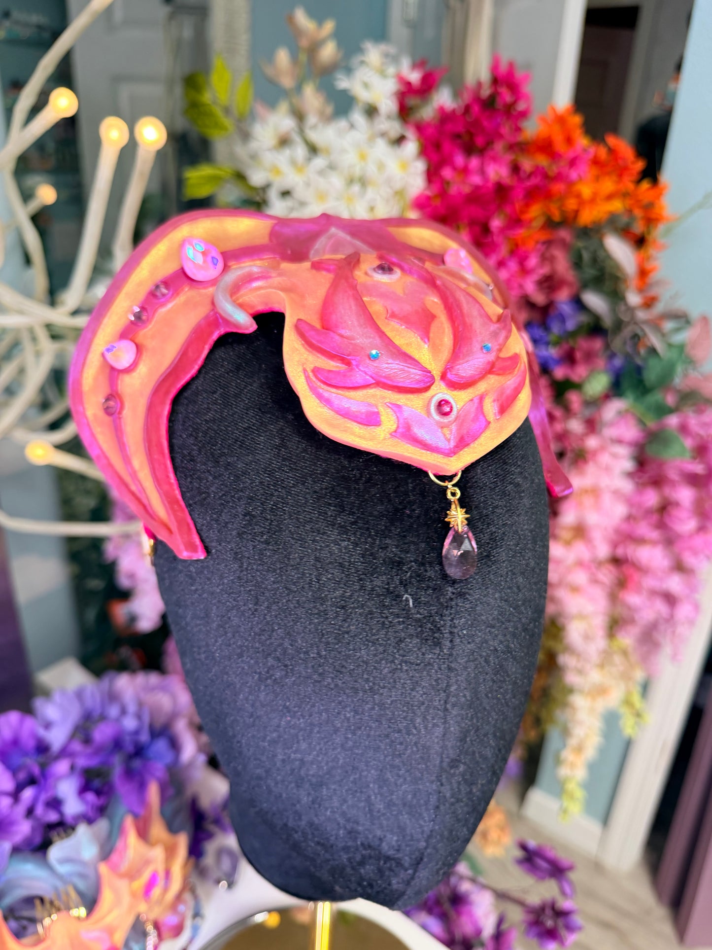 Pink/gold Echo crown
