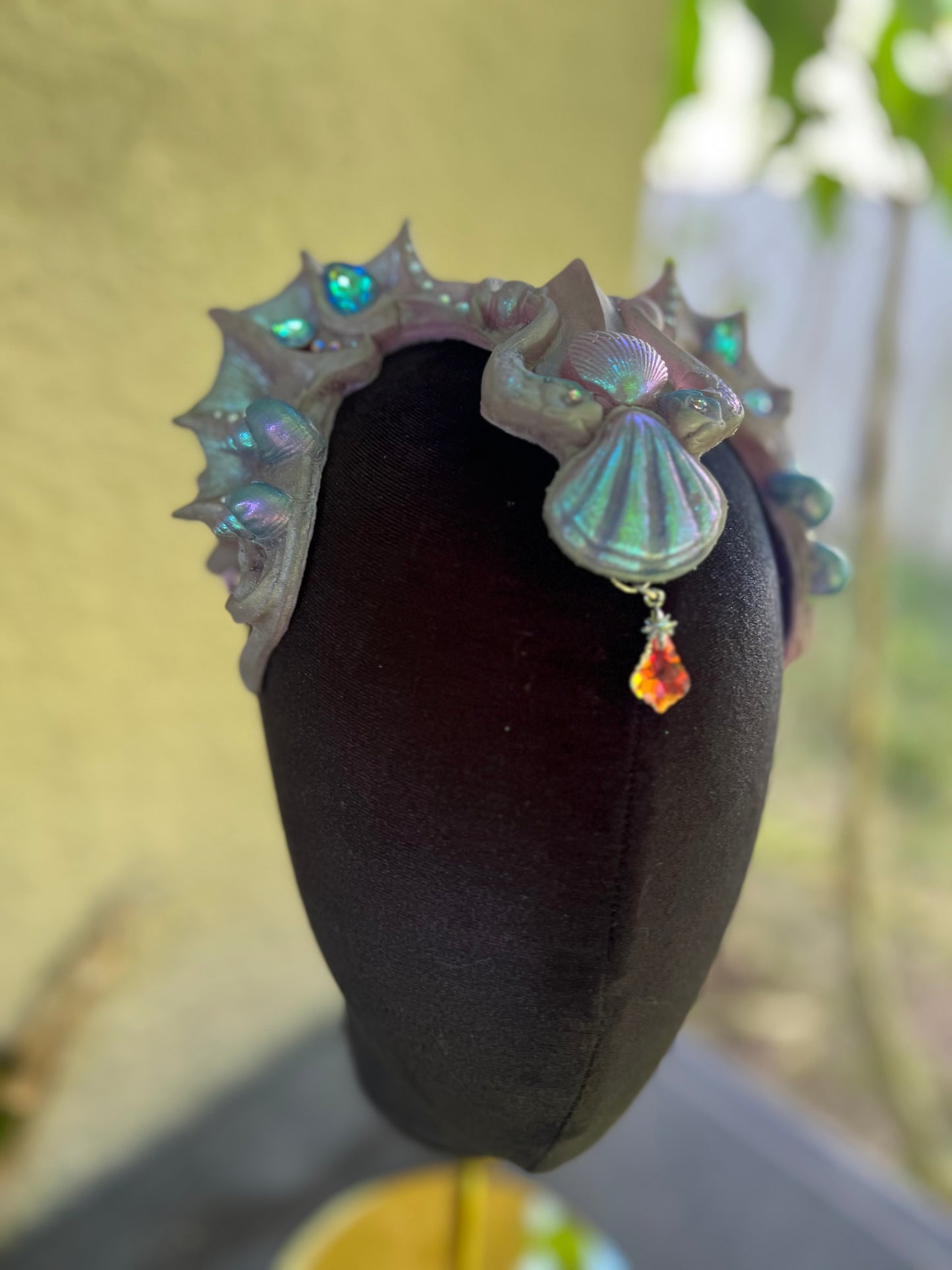 Lavender/purple Lorelei crown