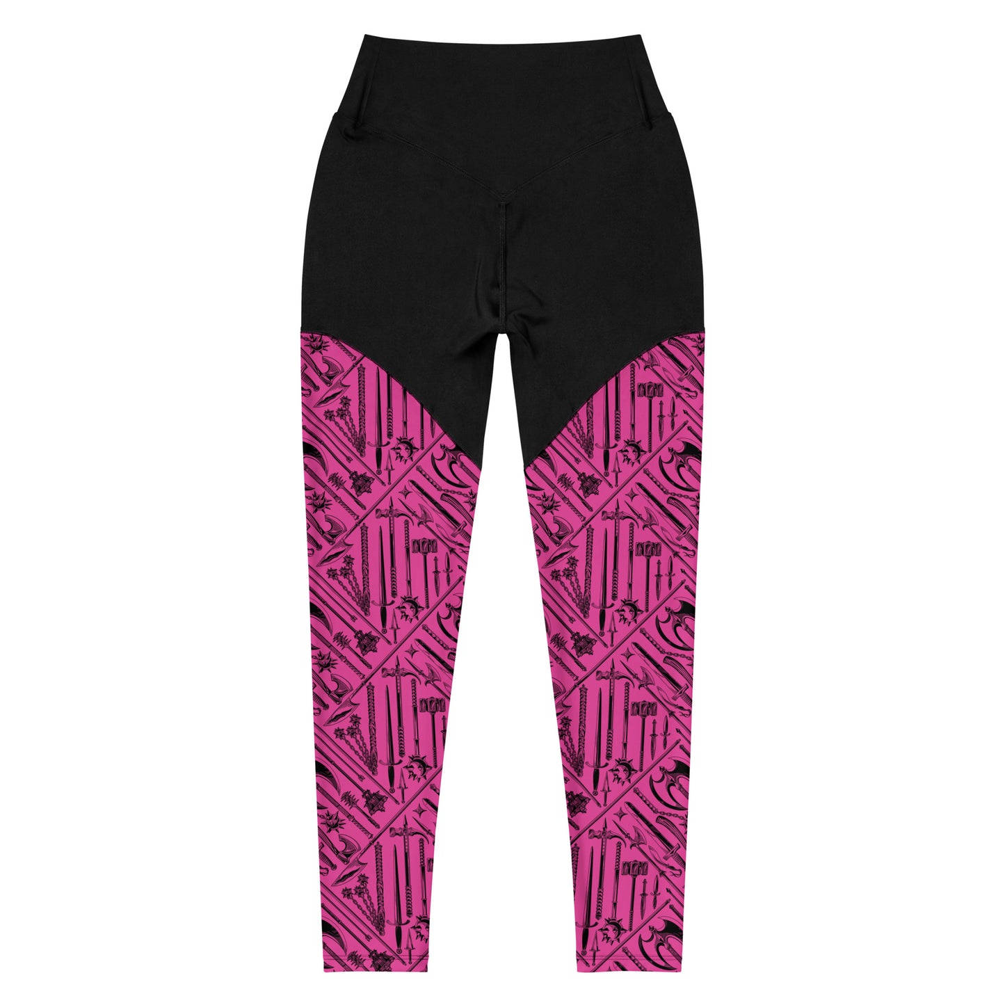 Pink weapons leggings