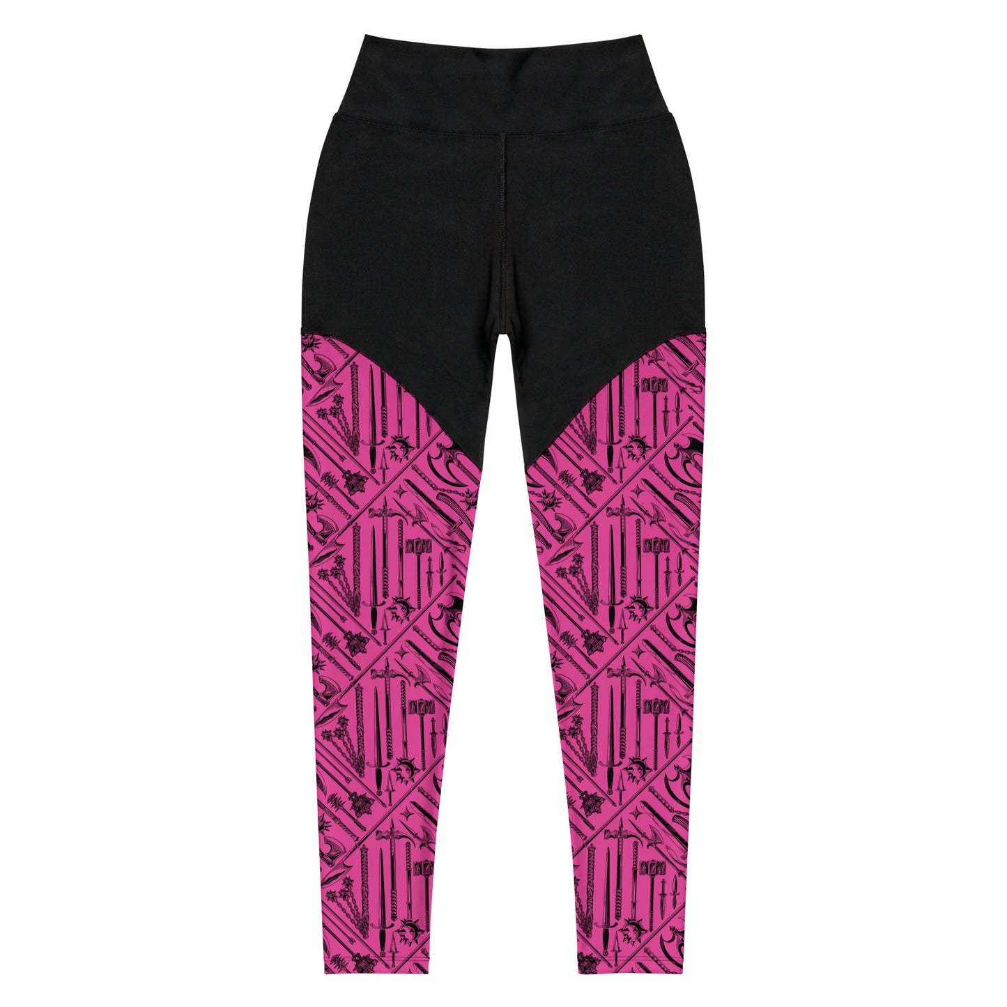 Pink weapons leggings