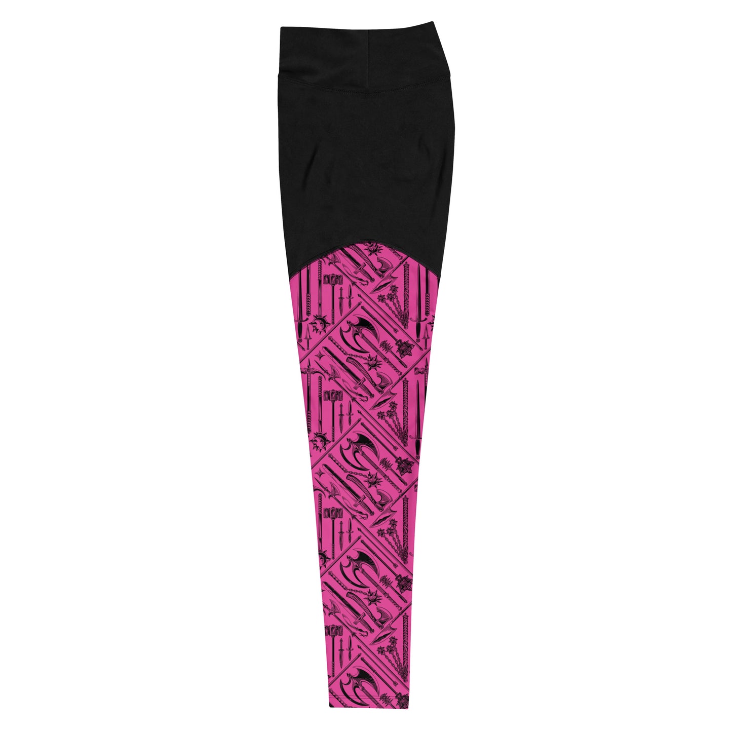 Pink weapons leggings