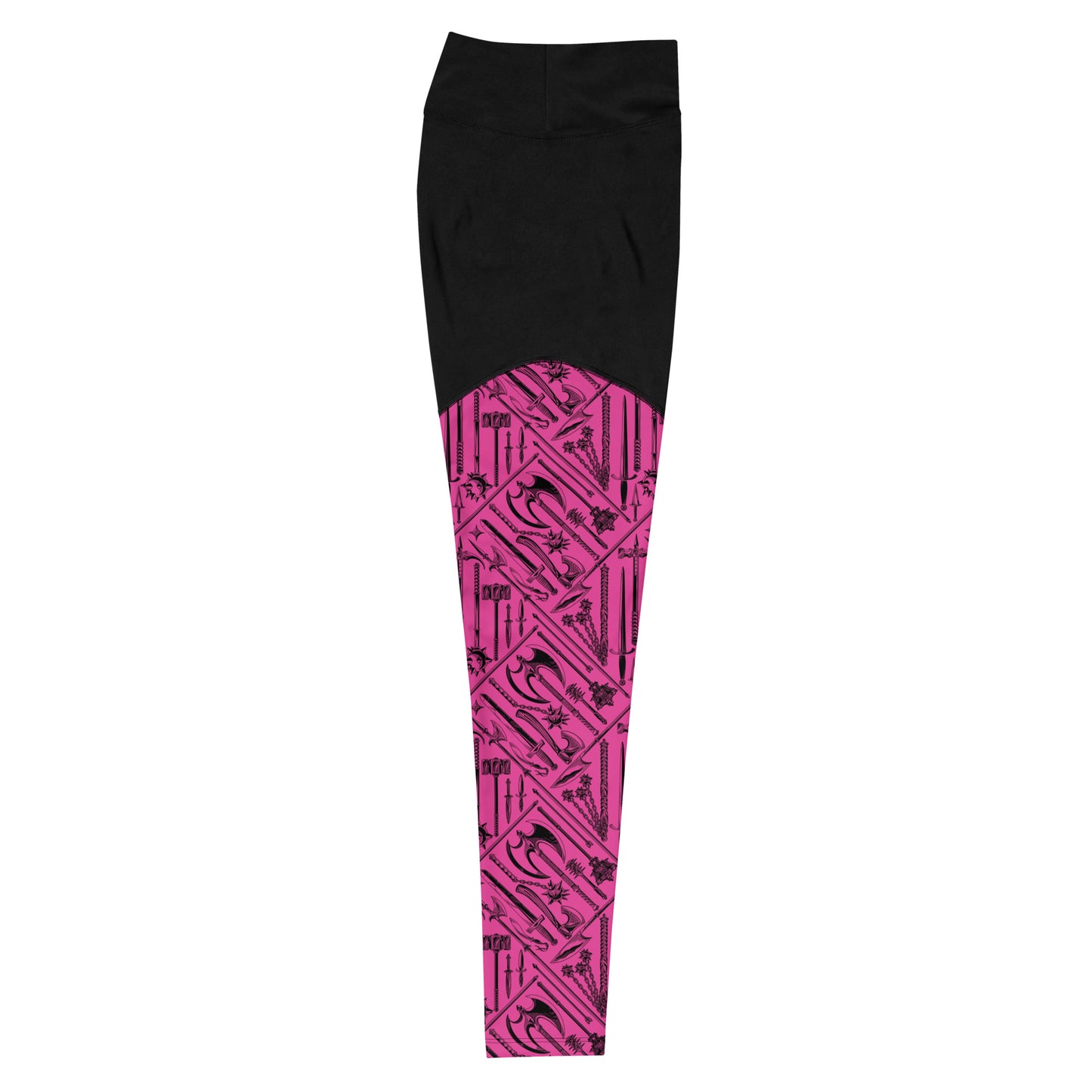 Pink weapons leggings