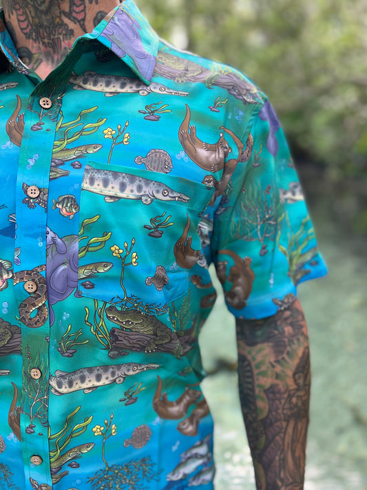 Springs Life button up shirt preorder