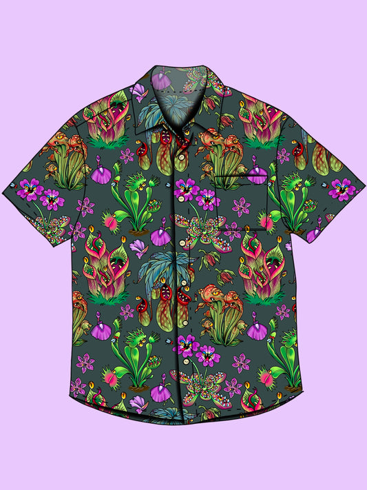 Presale carnivorous plant button up