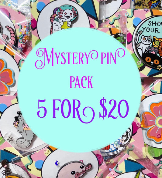 Mystery pin pack